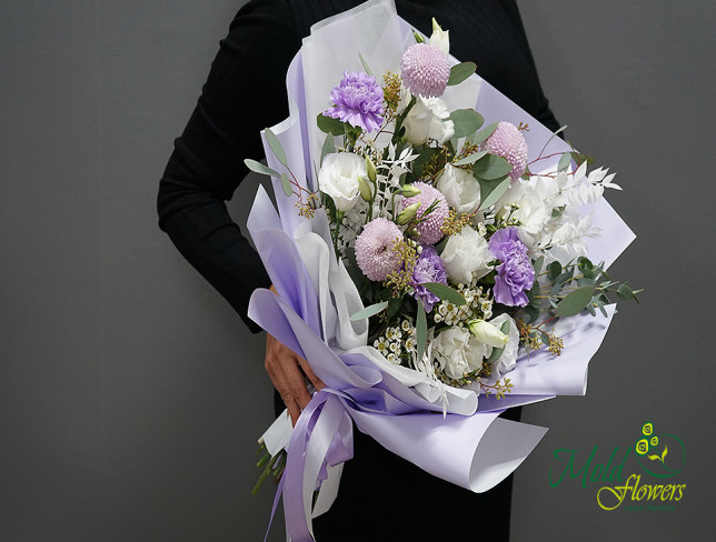 Bouquet White Purple photo